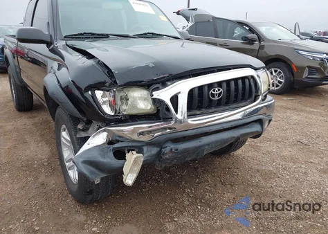 2003 Toyota Tacoma Base V6 z USA, uszkodzony, nr VIN 5TEWN72N13Z304021